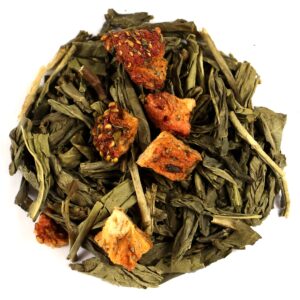 Strawberry Sencha Decaffeinated Green Tea-0