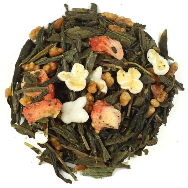 Strawberry Genmaicha Tea-0