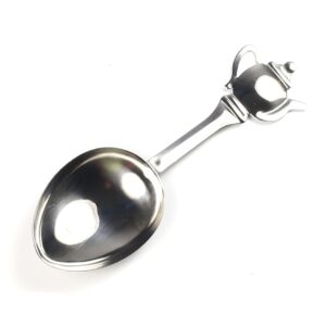 Teapot Design Caddy Spoon-0