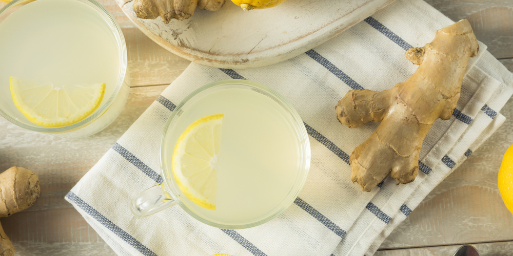 Lemon and Ginger Tea for IBS