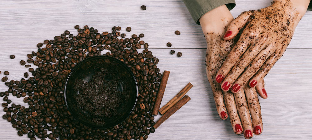 How to Make a Coffee Scrub at Home