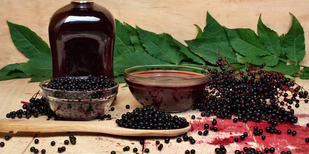 Elderberry Tea Reduces Inflammation