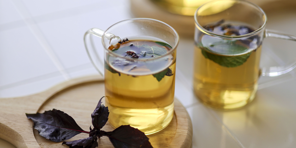 Basil Tea May Help with Stress